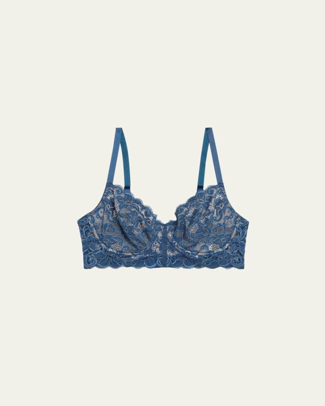Marlene Floral Lace Longline Bra
